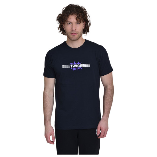 Target Ανδρική κοντομάνικη μπλούζα T-Shirt Single Jersey "Twice"